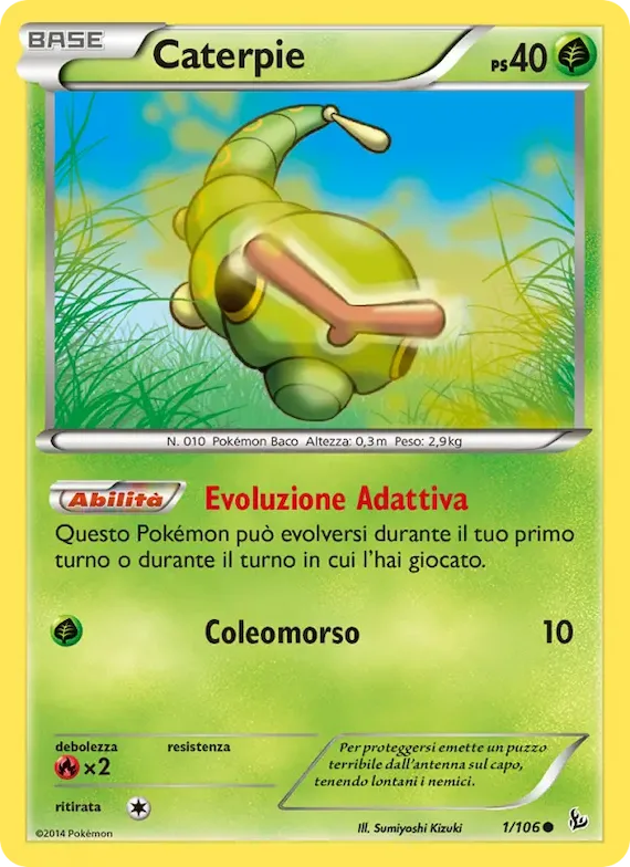 Caterpie 1 – Fuoco Infernale