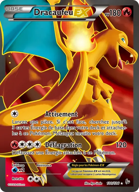 Dracaufeu EX 100 – Étincelles