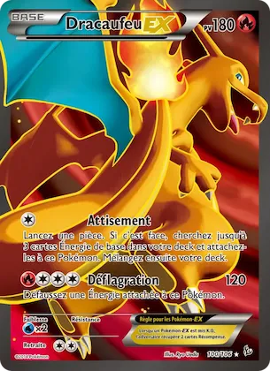 Dracaufeu EX 100 – Étincelles