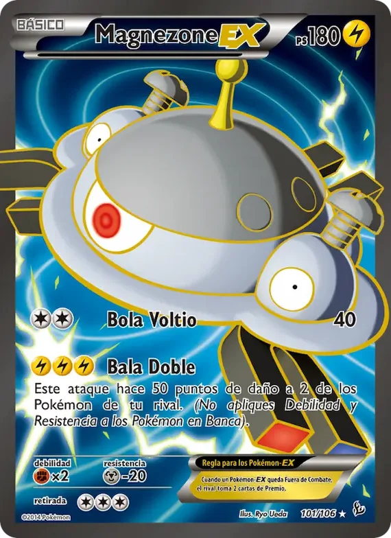 Magnezone EX 101 – Destellos de Fuego