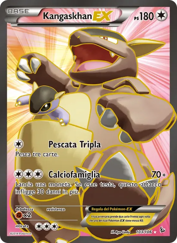 Kangaskhan EX 103 – Fuoco Infernale