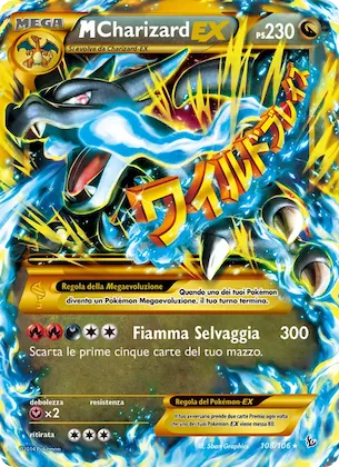 M Charizard EX 108 – Fuoco Infernale