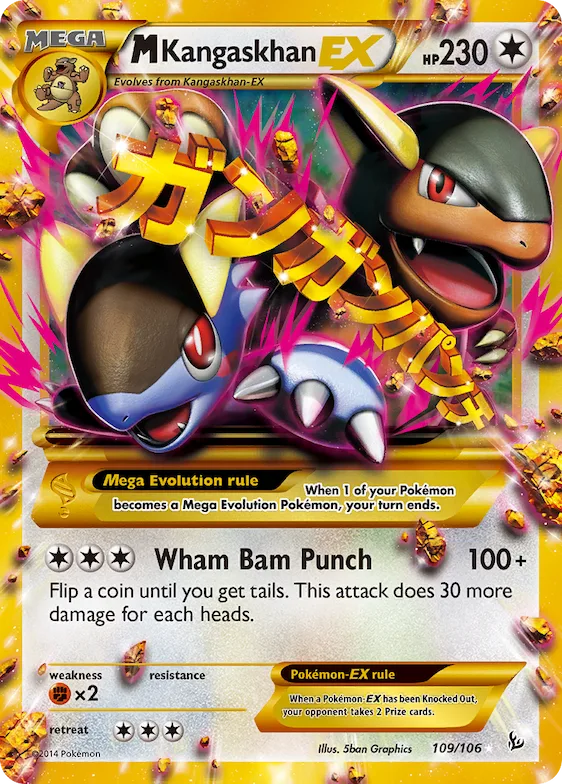 M Kangaskhan-EX #109 – Flashfire