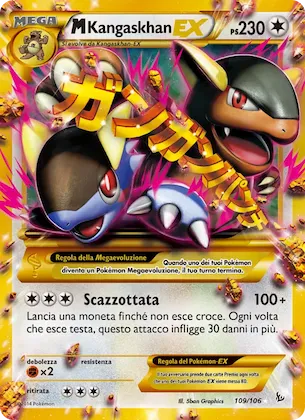 M Kangaskhan EX 109 – Fuoco Infernale