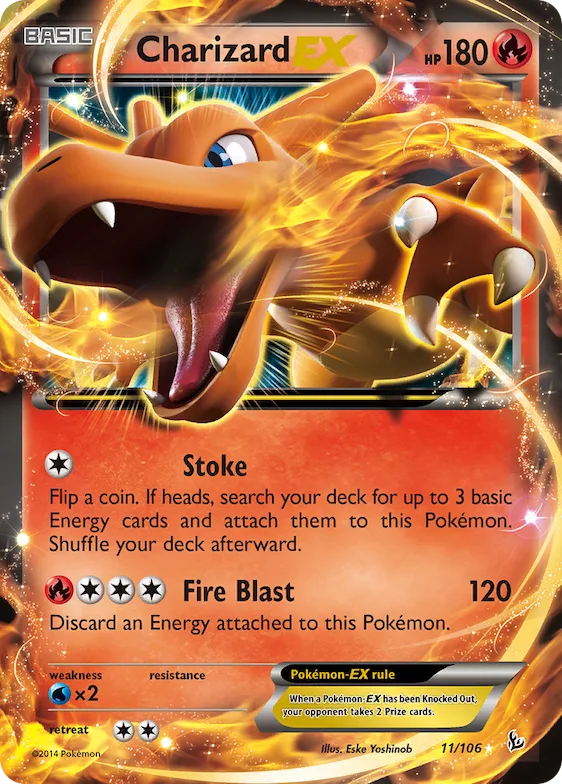 Charizard-EX #11 – Flashfire