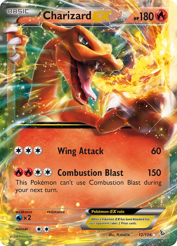 Charizard-EX #12 – Flashfire