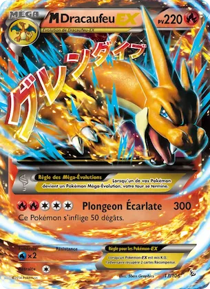 M-Dracaufeu EX 13 – Étincelles