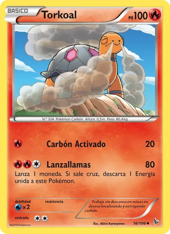 Torkoal 16 – Destellos de Fuego