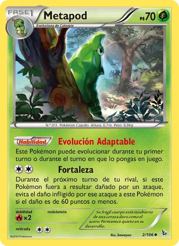 Metapod 2 – Destellos de Fuego