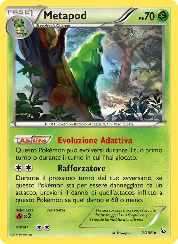 Metapod 2 – Fuoco Infernale