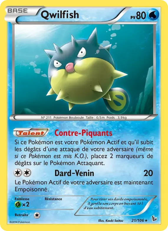 Qwilfish 21 – Étincelles