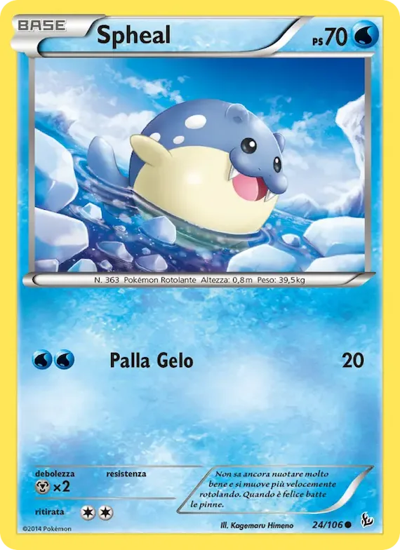 Spheal 24 – Fuoco Infernale