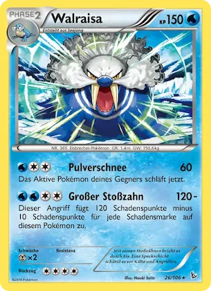 Walraisa Nr. 26 – Flashfire