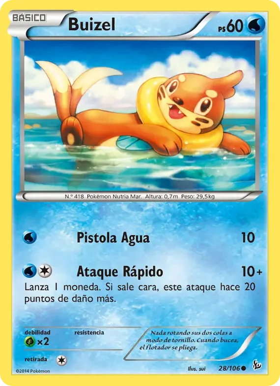 Buizel 28 – Destellos de Fuego