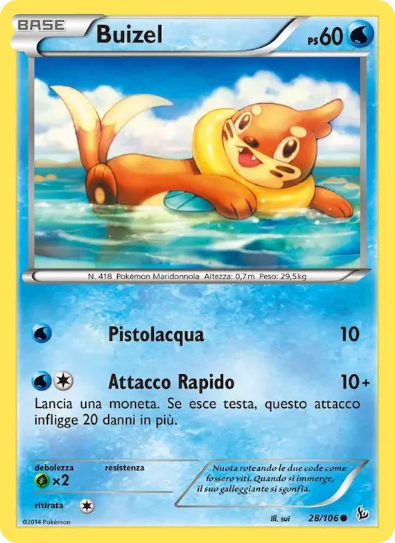 Buizel 28 – Fuoco Infernale