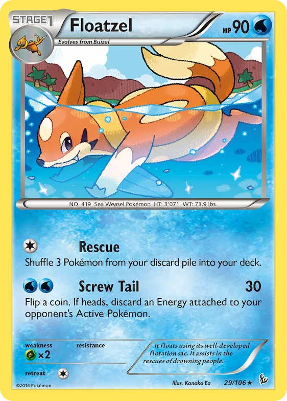 Floatzel #29 – Flashfire