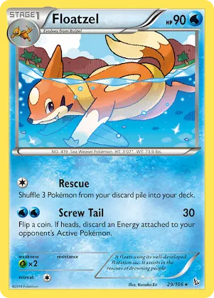 Floatzel #29 – Flashfire