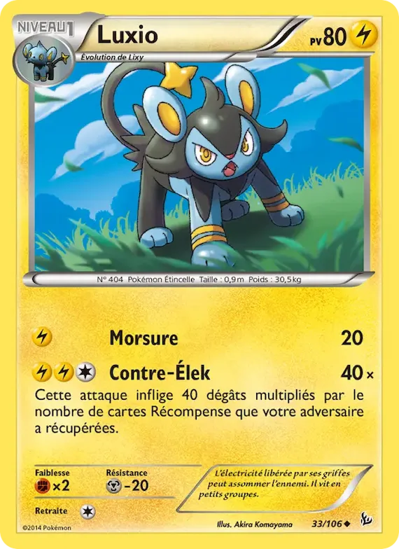 Luxio 33 – Étincelles