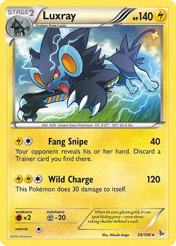 Luxray #34 – Flashfire