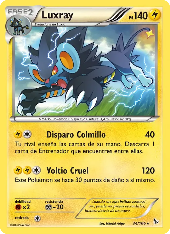 Luxray 34 – Destellos de Fuego