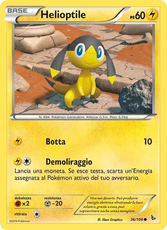 Helioptile 36 – Fuoco Infernale