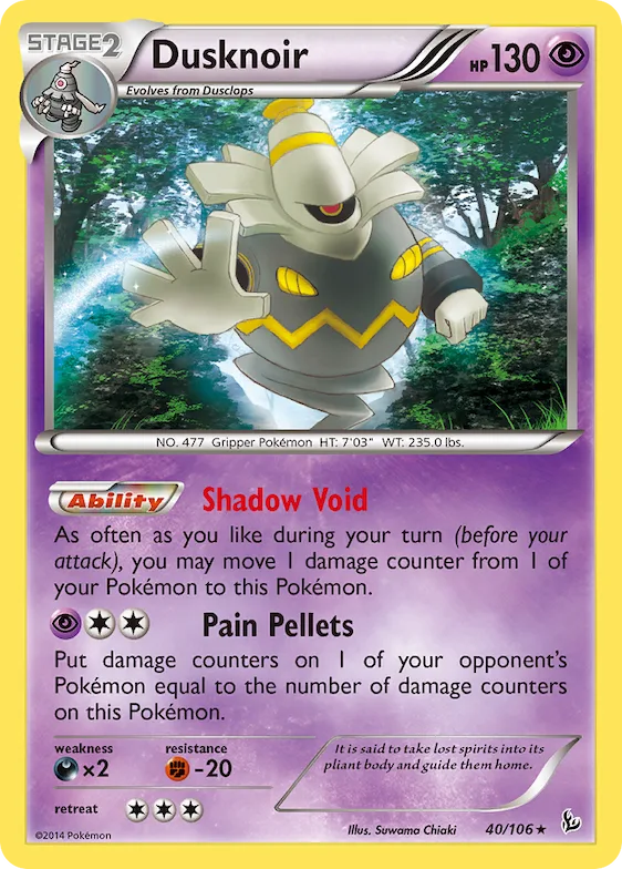 Dusknoir #40 – Flashfire
