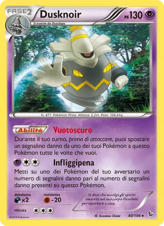 Dusknoir 40 – Fuoco Infernale