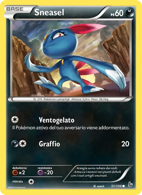 Sneasel 51 – Fuoco Infernale