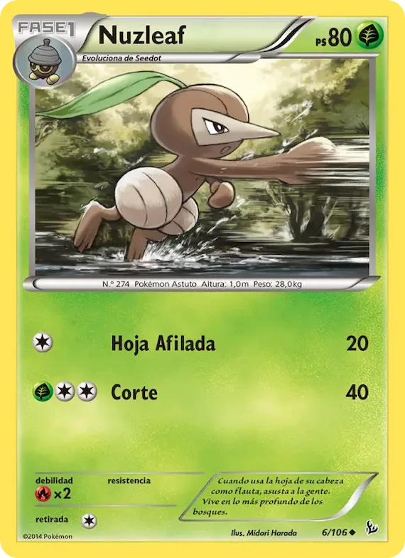Nuzleaf 6 – Destellos de Fuego