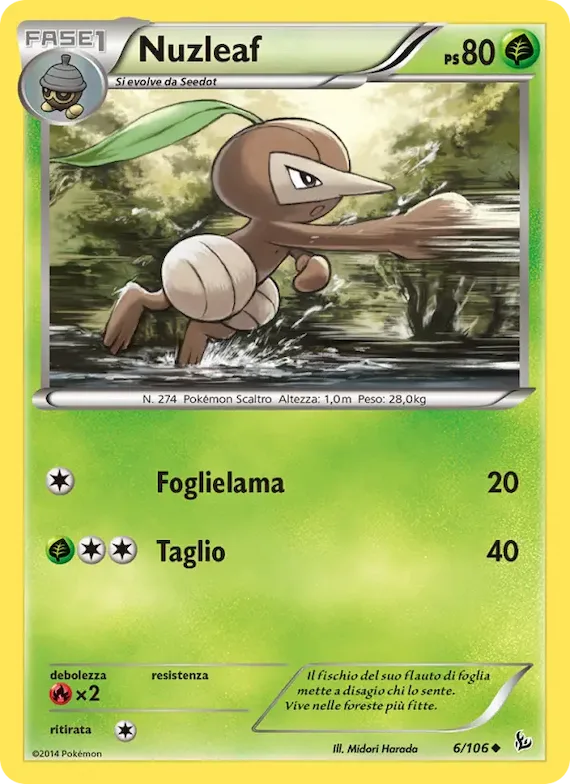 Nuzleaf 6 – Fuoco Infernale