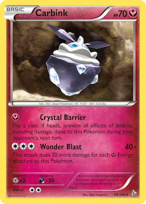 Carbink #68 – Flashfire