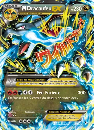 M-Dracaufeu EX 69 – Étincelles