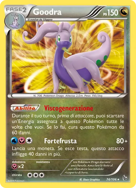 Goodra 74 – Fuoco Infernale