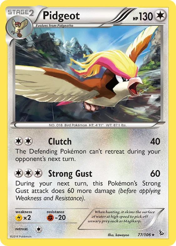 Pidgeot #77 – Flashfire