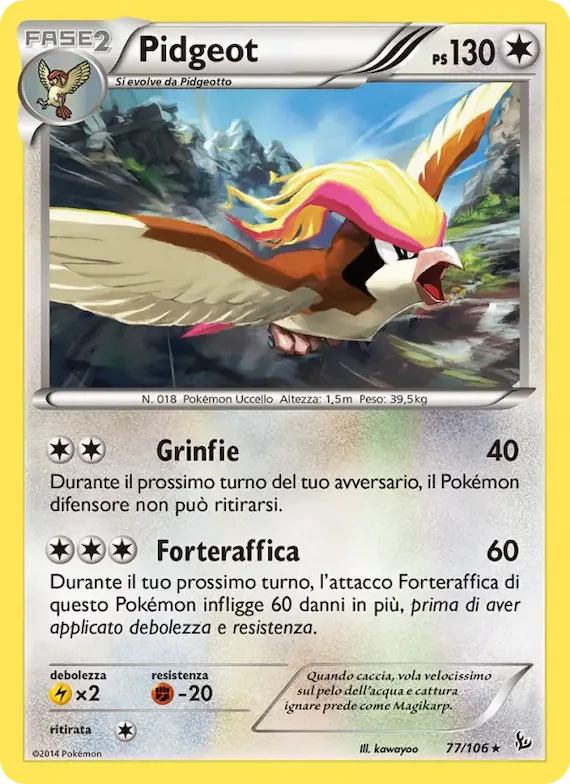 Pidgeot 77 – Fuoco Infernale