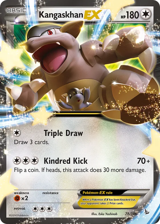 Kangaskhan-EX #78 – Flashfire