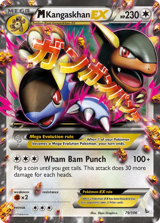 M Kangaskhan-EX #79 – Flashfire