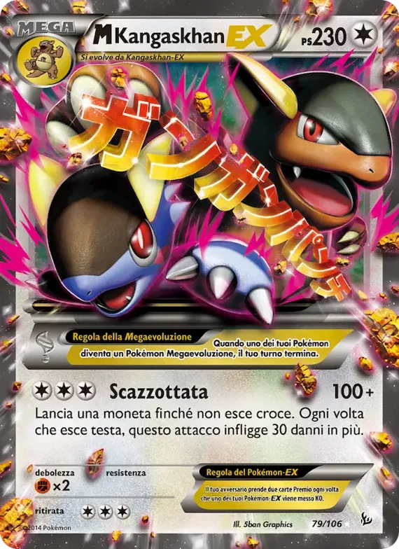 M Kangaskhan EX 79 – Fuoco Infernale