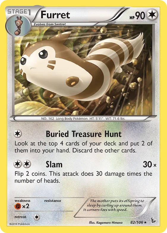 Furret #82 – Flashfire