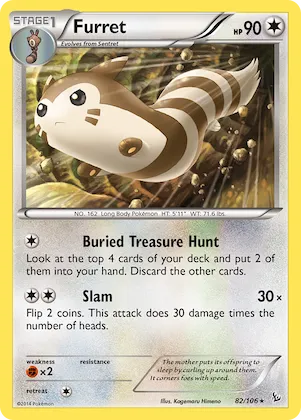 Furret #82 – Flashfire