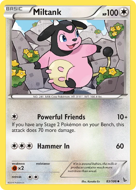 Miltank #83 – Flashfire