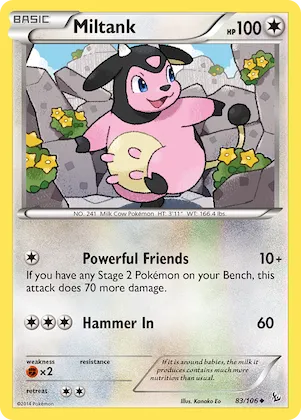 Miltank #83 – Flashfire