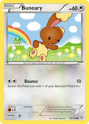 Buneary #84 – Flashfire