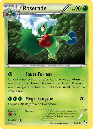Roserade n° 9 – Étincelles