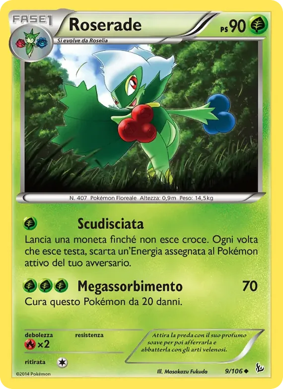 Roserade 9 – Fuoco Infernale