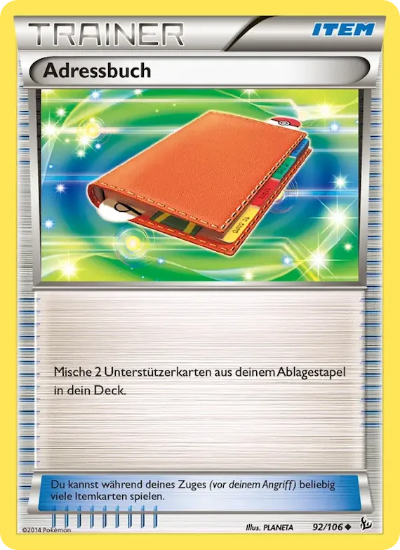 Adressbuch 92 – Flammenmeer