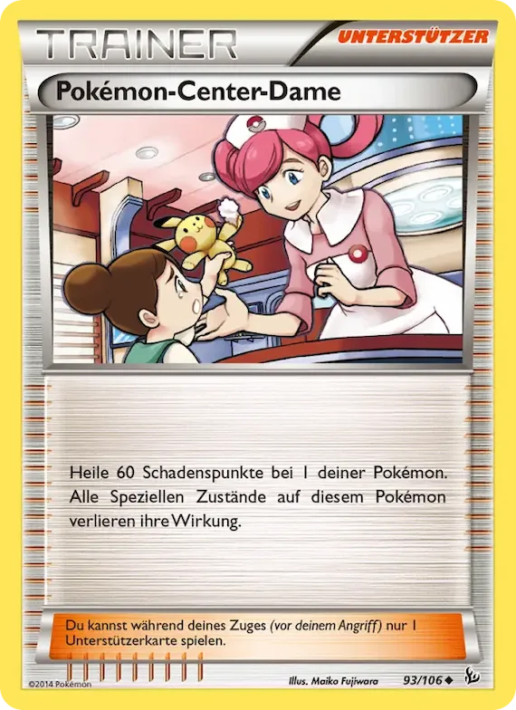 Pokémon-Center-Dame 93 – Flammenmeer