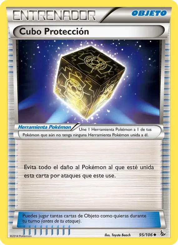 Cubo Protección 95 – Destellos de Fuego
