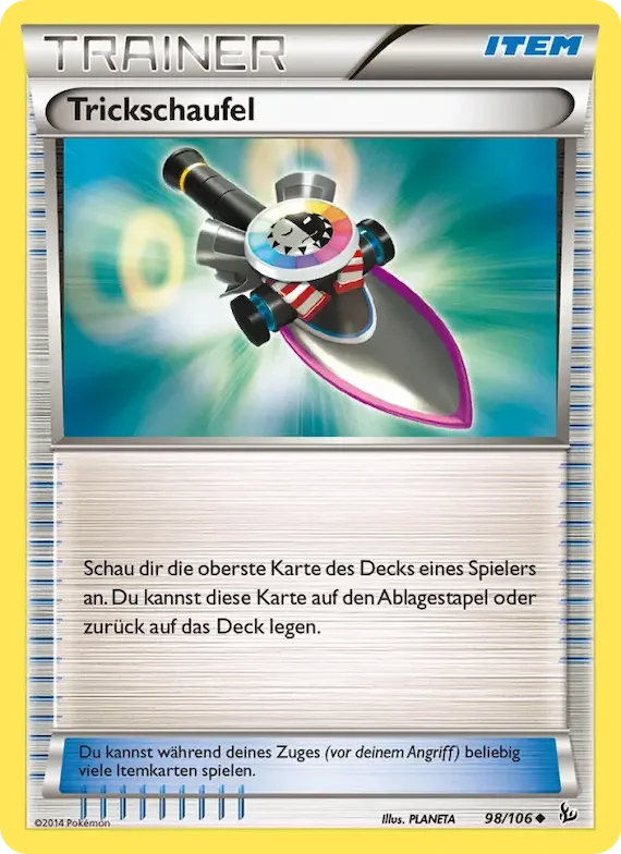 Trickschaufel 98 – Flammenmeer