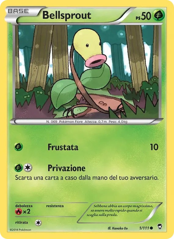 Bellsprout 1 – Colpi Furiosi